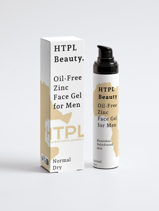Oil-Free Zinc Face Gel for Men